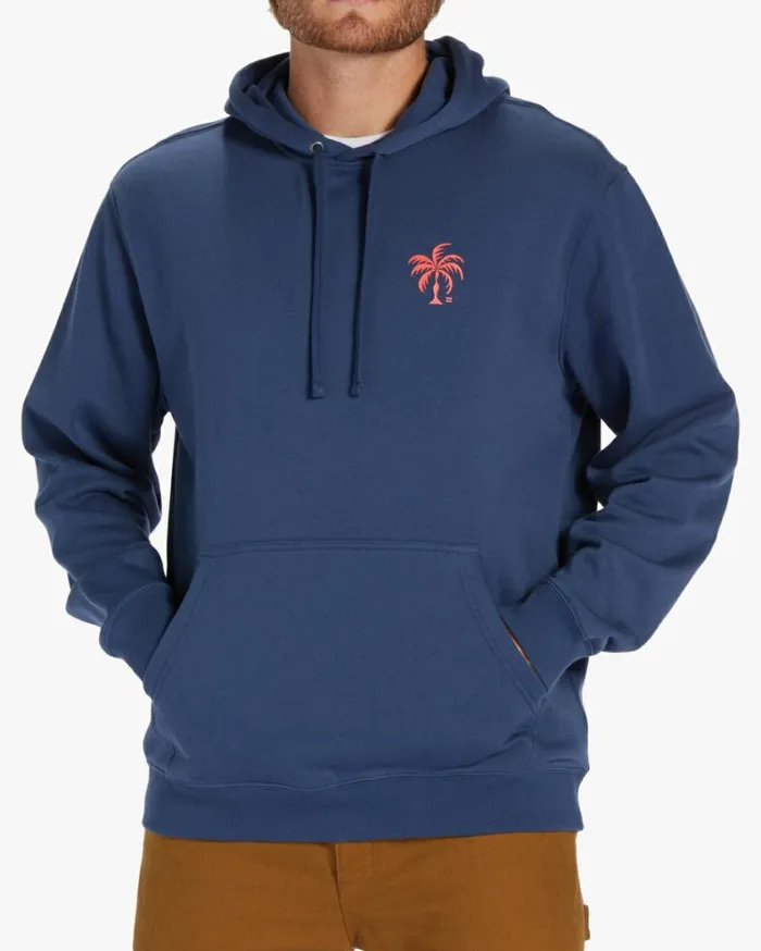 Short Sands Pullover Sweatshirt Dark Blue Men Billabong Hoodies and Fleece