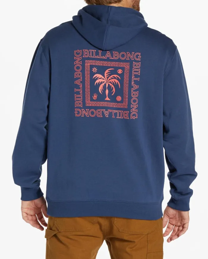 Short Sands Pullover Sweatshirt Dark Blue Men Billabong Hoodies and Fleece