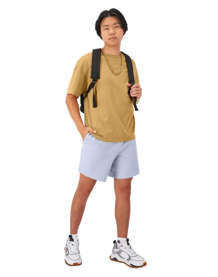 ShortSleeve TShirt Creating Between The Lines Tag Washed Tan Slacks Men Champion TShirts and Tops