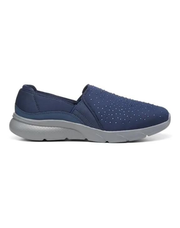 Sisu Shoes Navy Women Hotter Flat Shoes