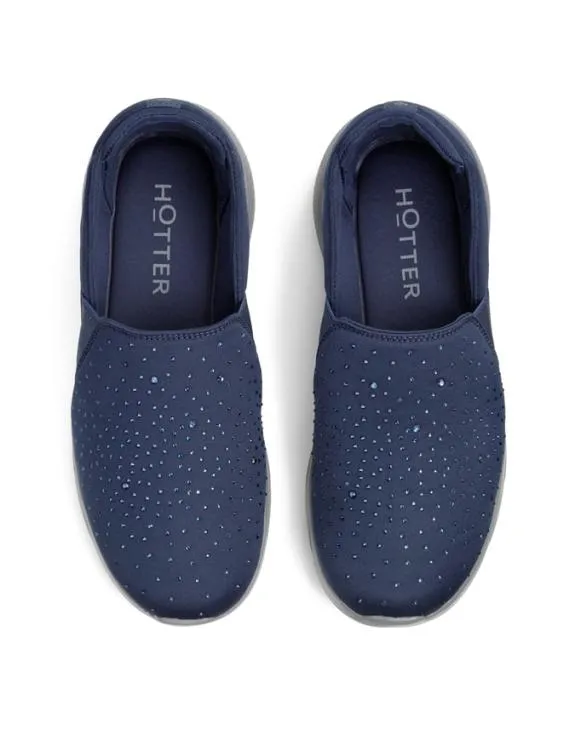 Sisu Shoes Navy Women Hotter Flat Shoes