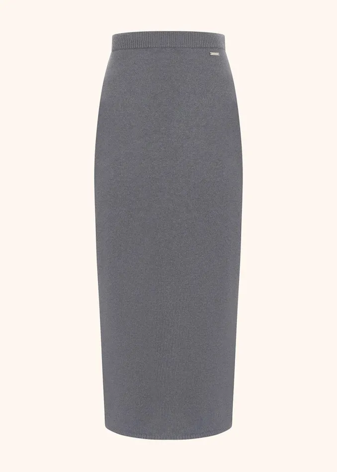 SKIRT KNIT CASHMERE Women Kiton Pants And Skirts
