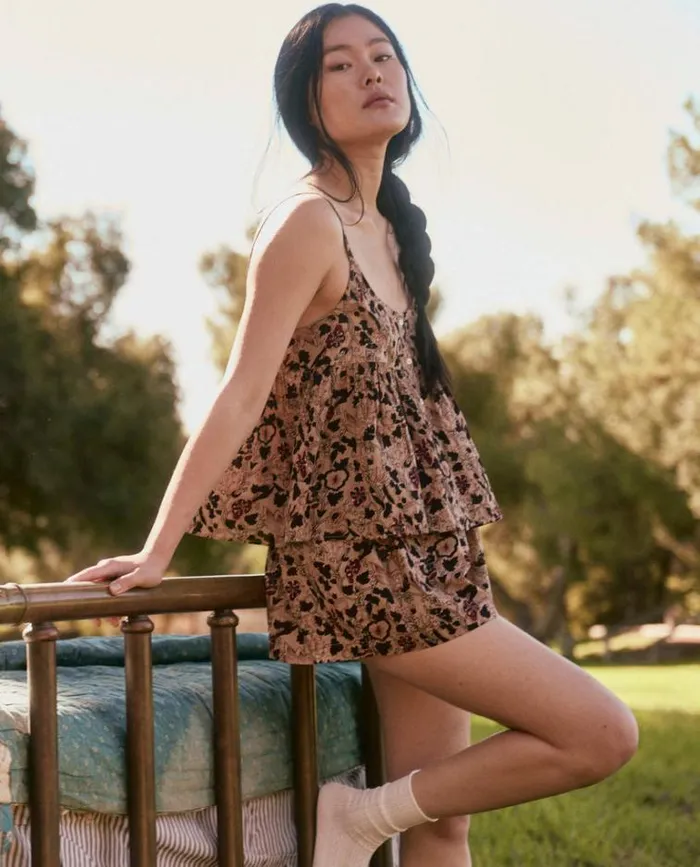 Sleep Tops Women039s The Great The Nightime Cami Canyon Floral