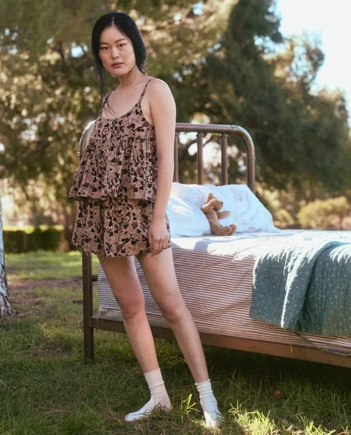 Sleep Tops Women039s The Great The Nightime Cami Canyon Floral