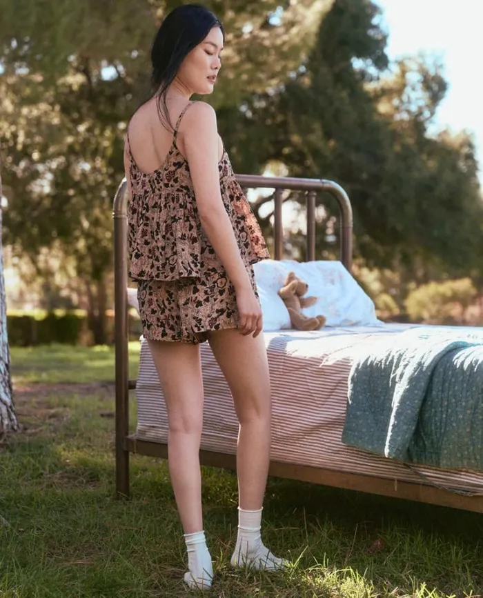Sleep Tops Women039s The Great The Nightime Cami Canyon Floral