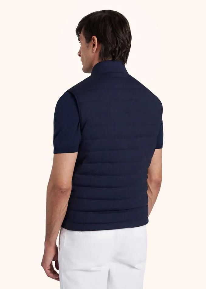 SLEVELESS BLOUSON VIRGIN WOOL Men Kiton Outerwear SLEVELESS BLOUSON VIRGIN WOOL Men Kiton Outerwear