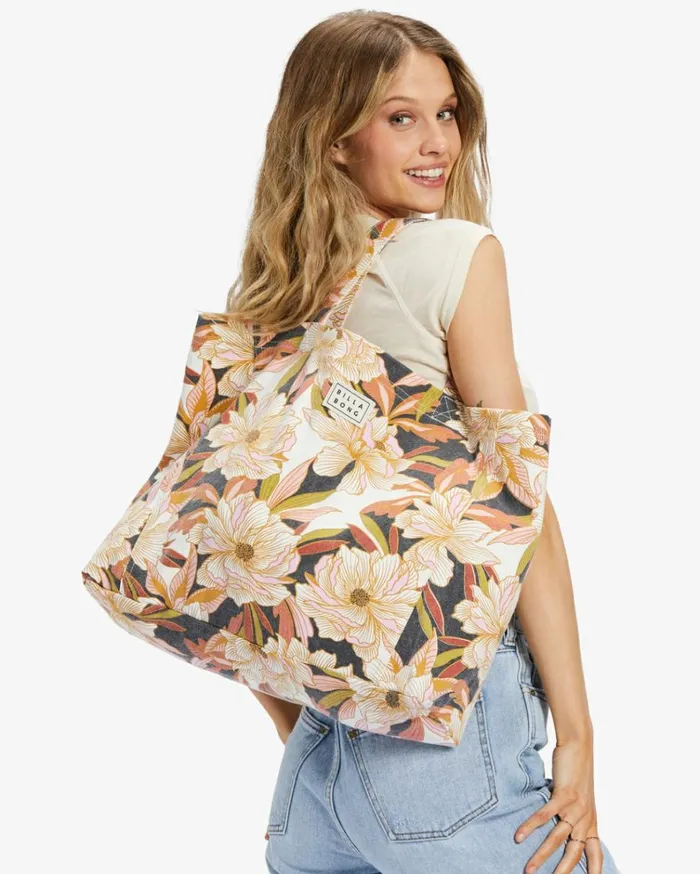 So Essential Tote Bag Multi Women Billabong Handbags and Totes