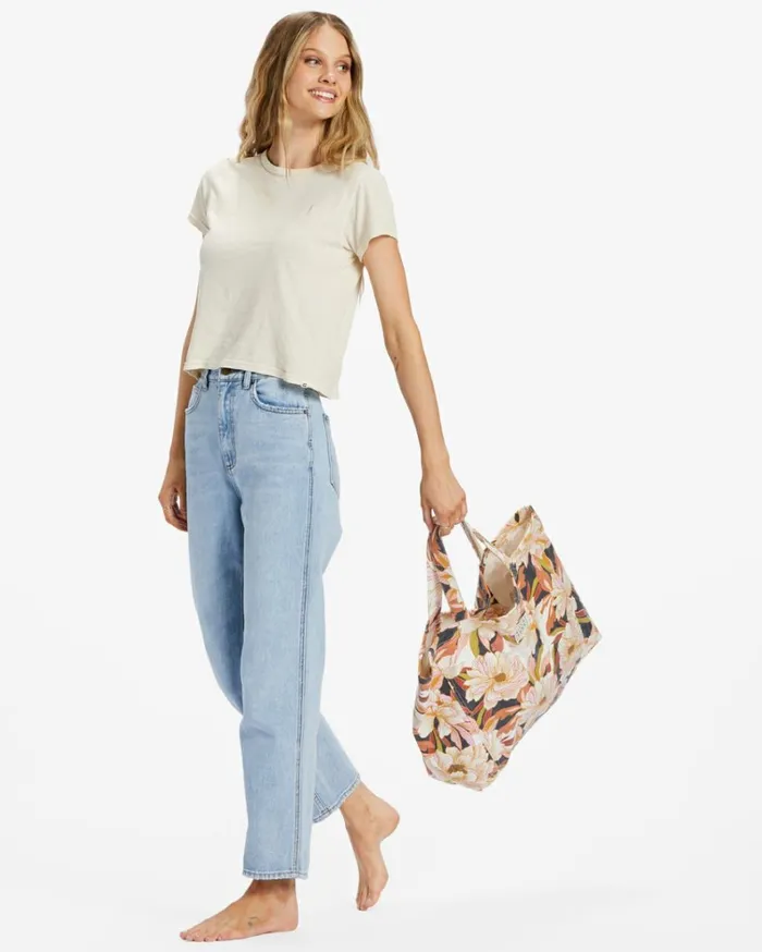So Essential Tote Bag Multi Women Billabong Handbags and Totes
