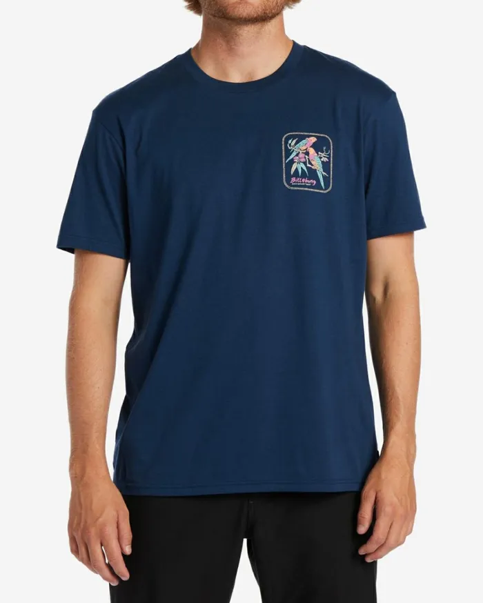 Social TShirt Dark Blue Men Billabong TShirts
