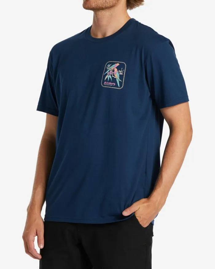 Social TShirt Dark Blue Men Billabong TShirts