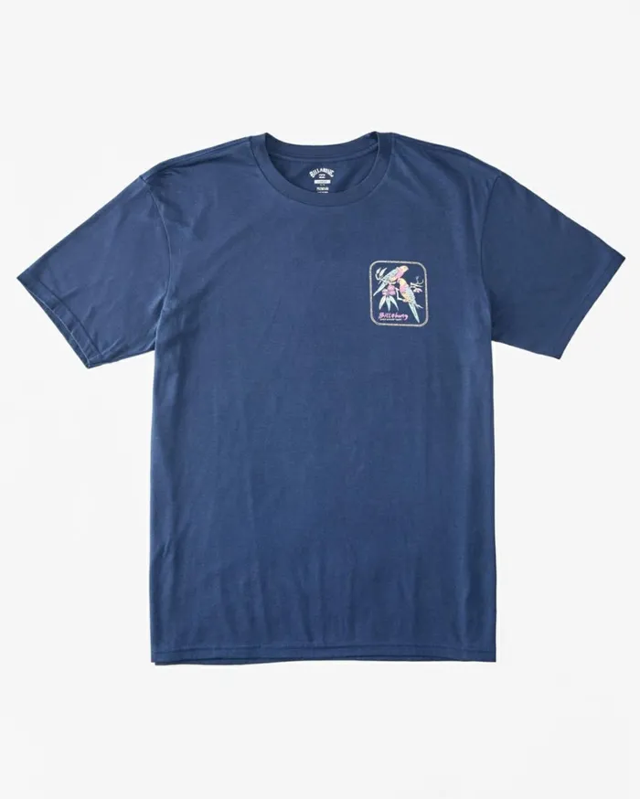Social TShirt Dark Blue Men Billabong TShirts