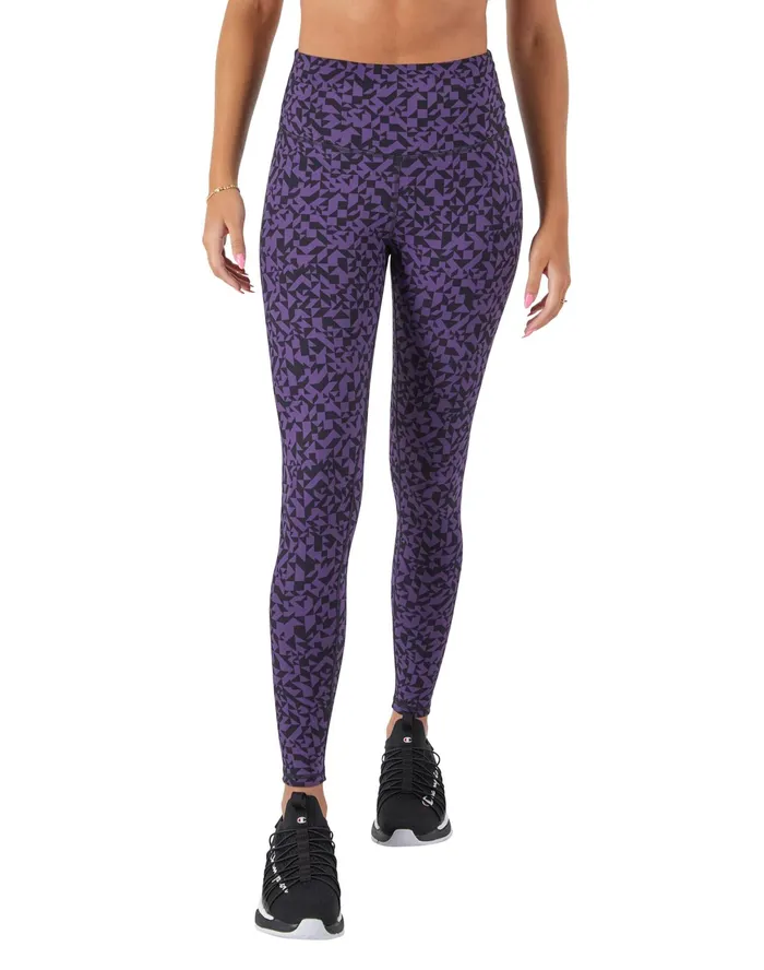 Soft Touch 78 Leggings Print 25034 Apres C Mini 2 Pop Art Purple Women Champion Leggings