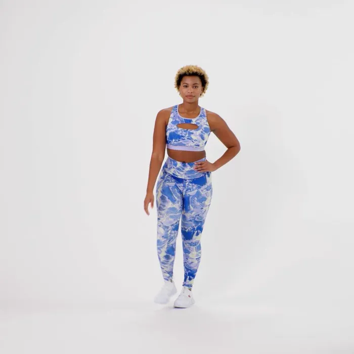 Soft Touch 78 Leggings Print 25034 Apres C Mini 2 Pop Art Purple Women Champion Leggings
