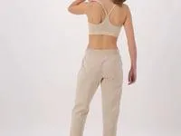 Soft Touch Sports Bra C Logo Champagne Frost Women Champion Sports Bras and Bralettes