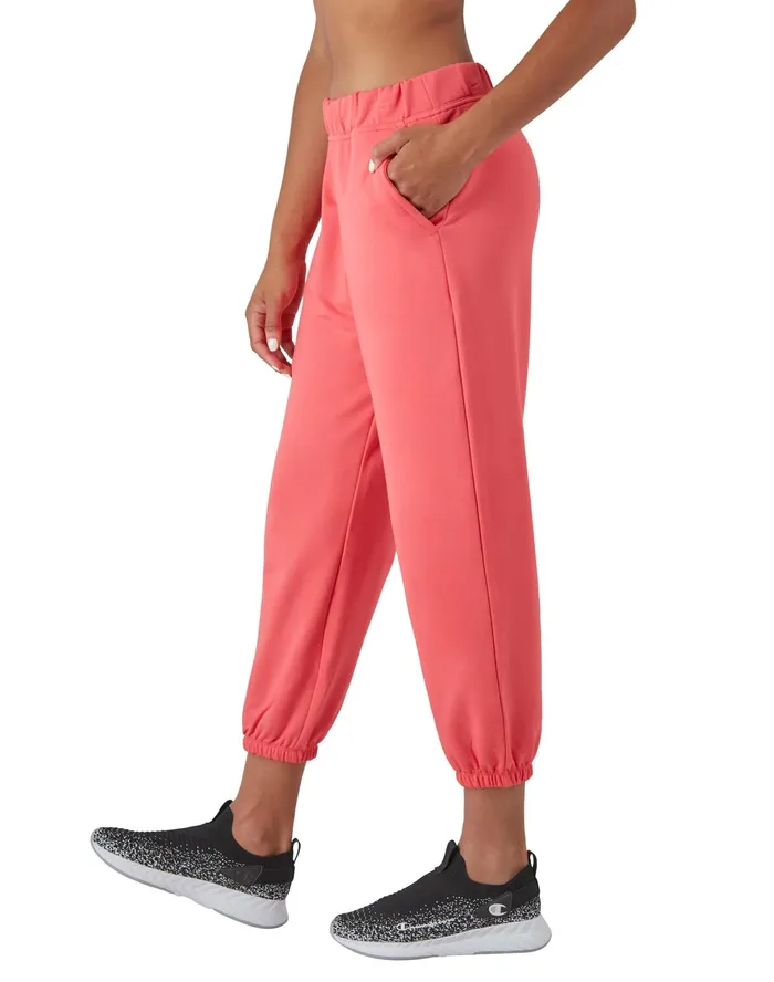 Soft Touch Sweatpants C Logo 27034 High Tide Coral Women Champion Pants