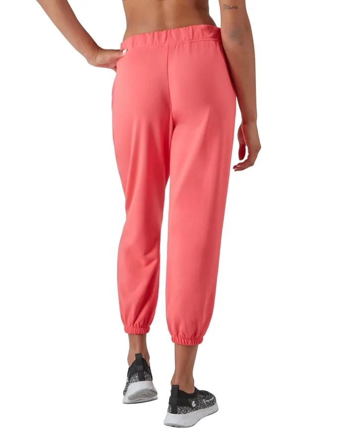 Soft Touch Sweatpants C Logo 27034 High Tide Coral Women Champion Pants
