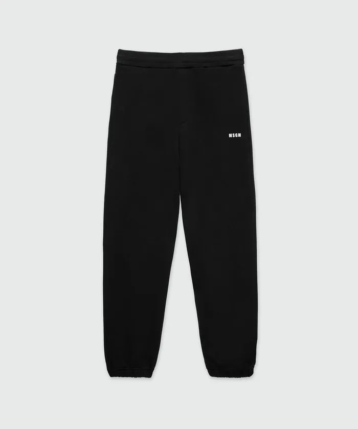 Solid Colour Cotton Track Pants Men MSGM Track Pants