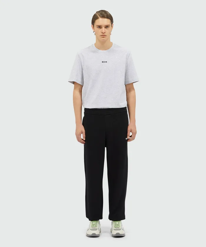 Solid Colour Cotton Track Pants Men MSGM Track Pants