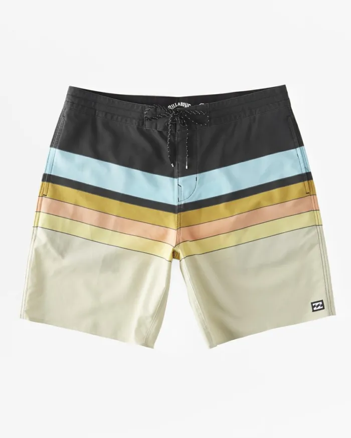Spinner Lo Tide 18034 Boardshorts Asphalt Men Billabong Side Pockets
