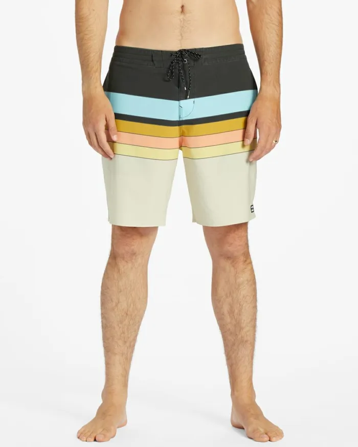 Spinner Lo Tide 18034 Boardshorts Asphalt Men Billabong Side Pockets