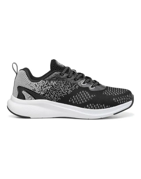 Spirit Trainers Black White Women Hotter Walking Trainers