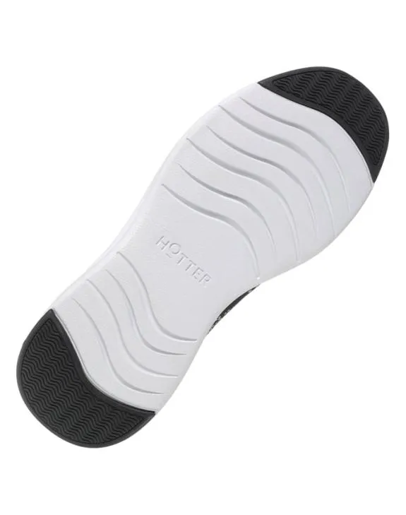 Spirit Trainers Black White Women Hotter Walking Trainers