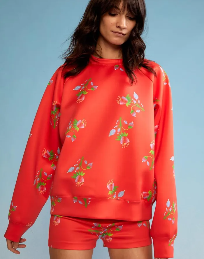 Sport Women Cynthia Rowley Bonded Pullover