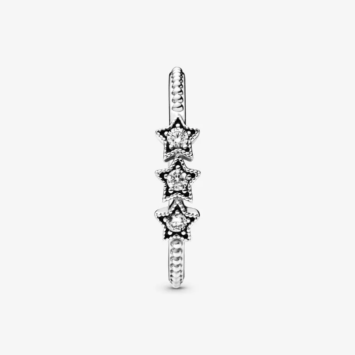 Stackable Rings Women Pandora Celestial Stars Ring Sterling Silver