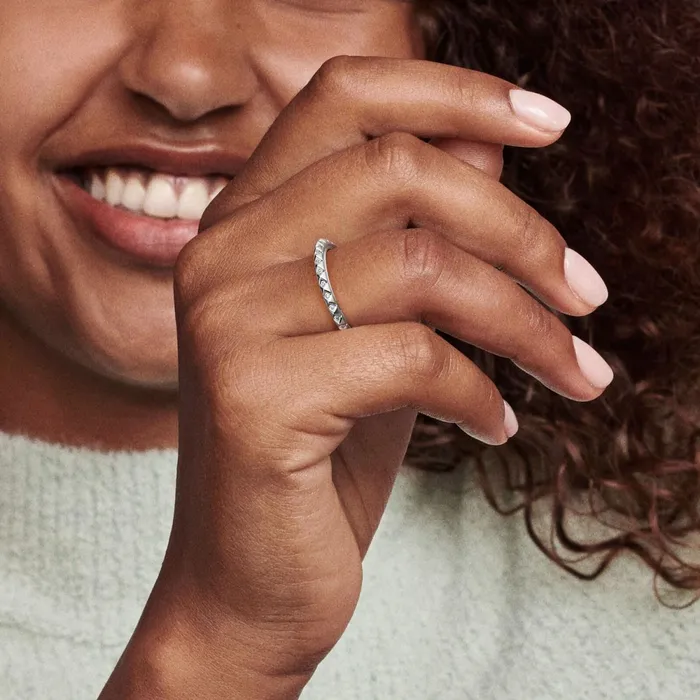Stackable Rings Women Pandora Online ME Pyramids Ring Sterling Silver