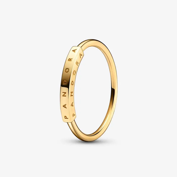Stackable Rings Women Pandora Online Signature ID Ring