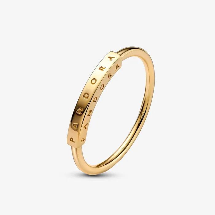 Stackable Rings Women Pandora Online Signature ID Ring