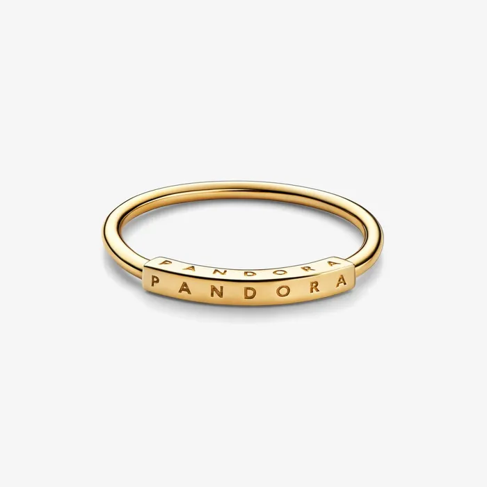 Stackable Rings Women Pandora Online Signature ID Ring