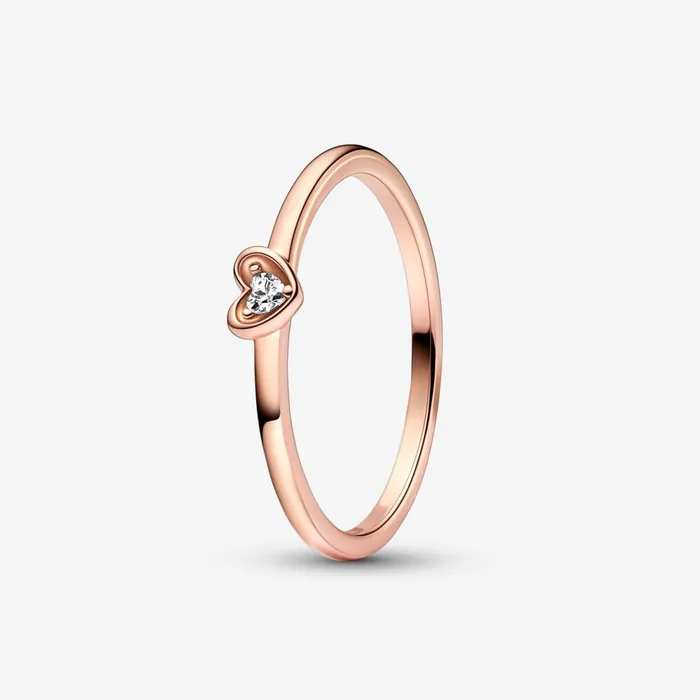Stackable Rings Women Pandora Radiant Heart Ring