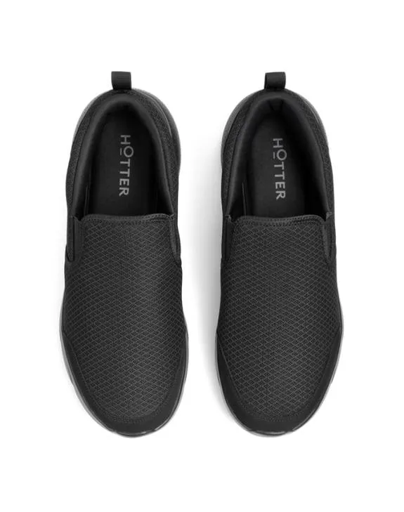 Start Shoes Black Mens Hotter Casual Shoes