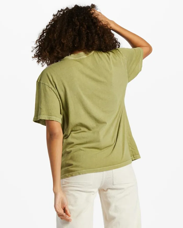 Stay Wavy TShirt Avocado Women Billabong Graphic Tees and Tanks