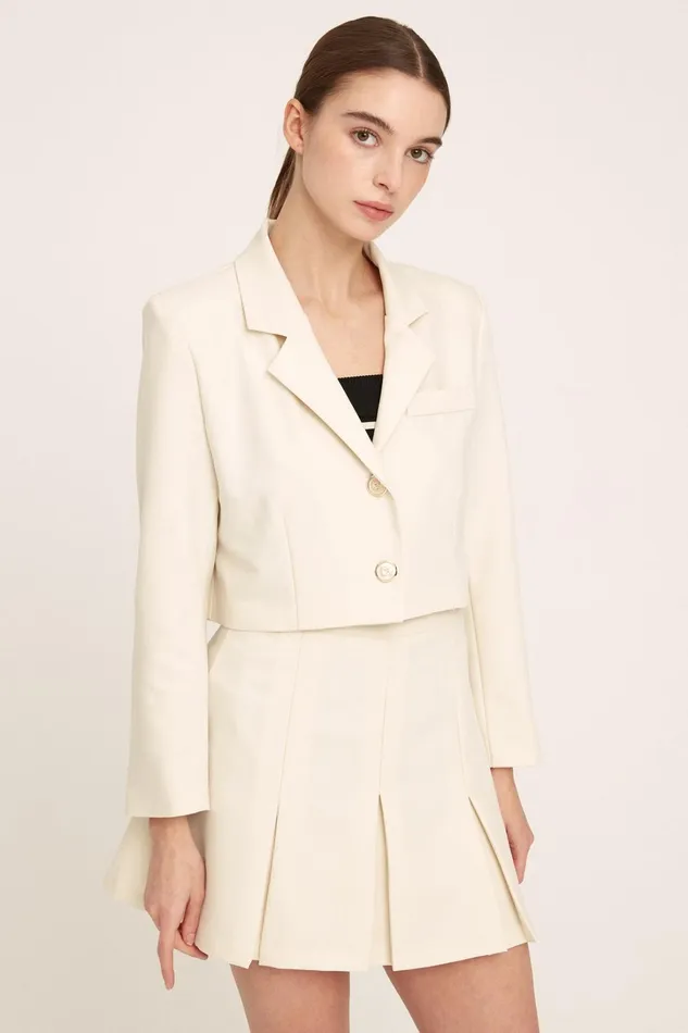 Storets Amelia Cropped Blazer Jacket Women Blazer