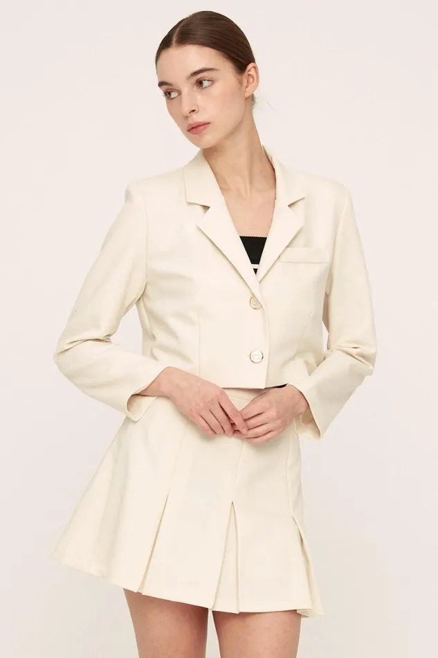 Storets Amelia Cropped Blazer Jacket Women Blazer Storets Amelia Cropped Blazer Jacket Women Blazer