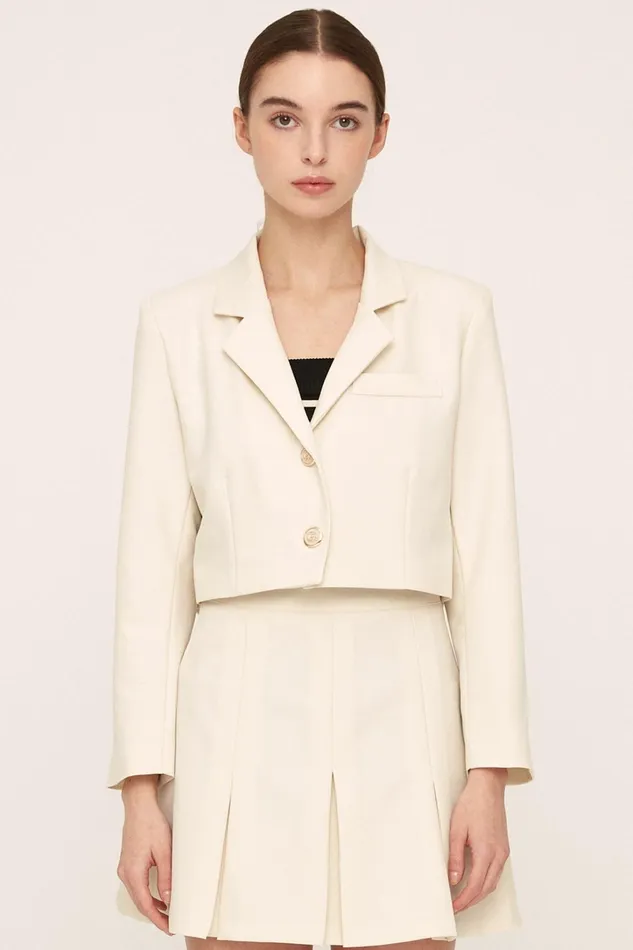 Storets Amelia Cropped Blazer Jacket Women Blazer Storets Amelia Cropped Blazer Jacket Women Blazer