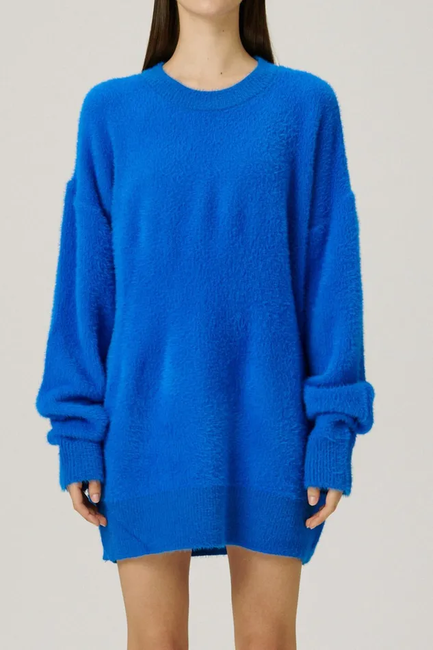 Storets Andy Fuzzy SweaterDress Women Sweaters and Knitwears