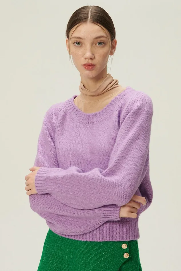 Storets Blair Crew Neck Sweater Women Sweaters and Knitwears