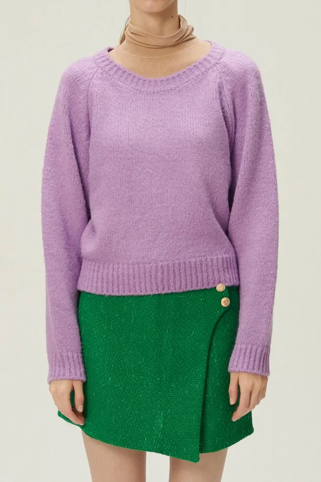 Storets Blair Crew Neck Sweater Women Sweaters and Knitwears