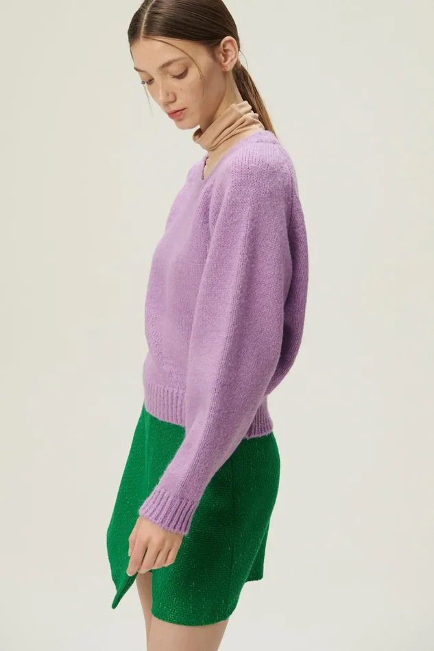 Storets Blair Crew Neck Sweater Women Sweaters and Knitwears
