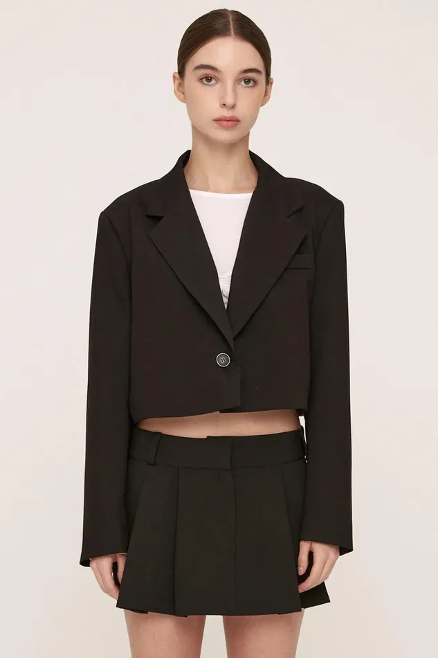 Storets Brooklyn Cropped Blazer Women Blazer Storets Brooklyn Cropped Blazer Women Blazer