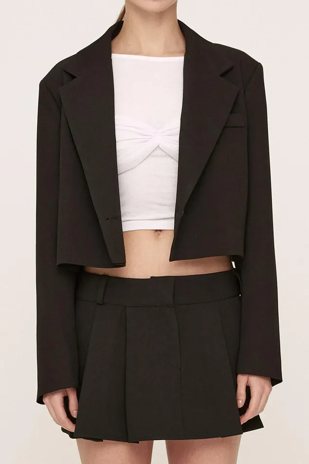 Storets Brooklyn Cropped Blazer Women Blazer Storets Brooklyn Cropped Blazer Women Blazer