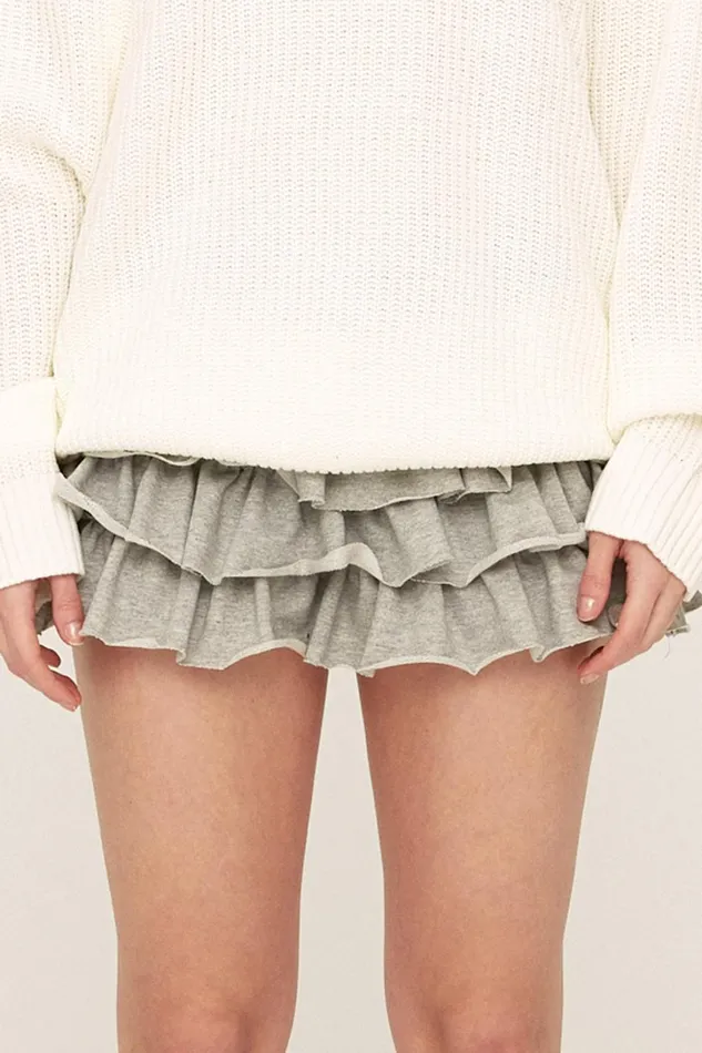 Storets Claire Tiered Skort Women Skorts Storets Claire Tiered Skort Women Skorts