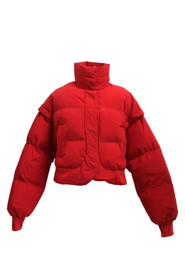 Storets Cynlee Twoway Puffer Crop Jacket Women Jackets and Coats Storets Cynlee Twoway Puffer Crop Jacket Women Jackets and Coats
