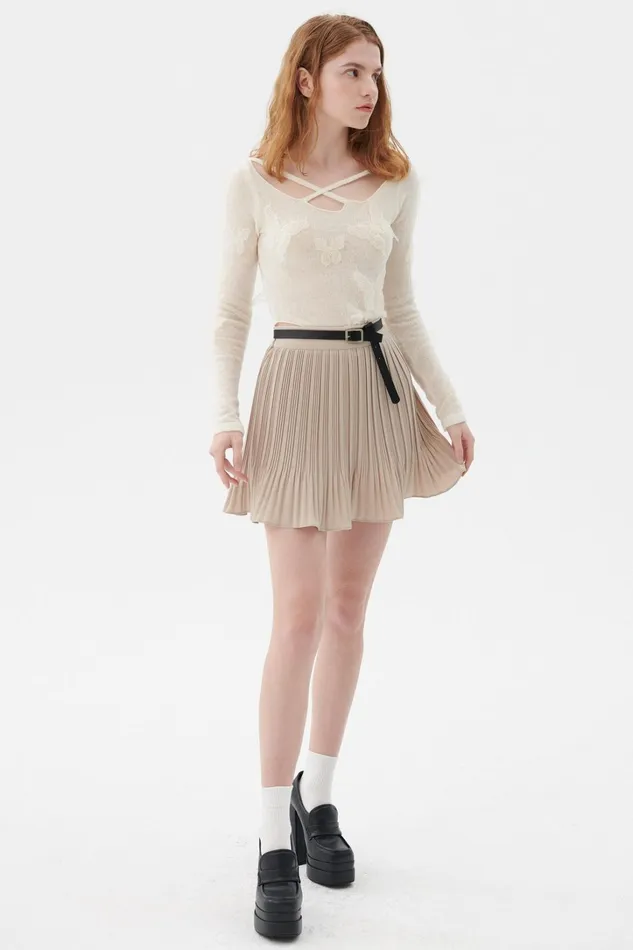Storets Darby Pleated Skorts Women Skorts