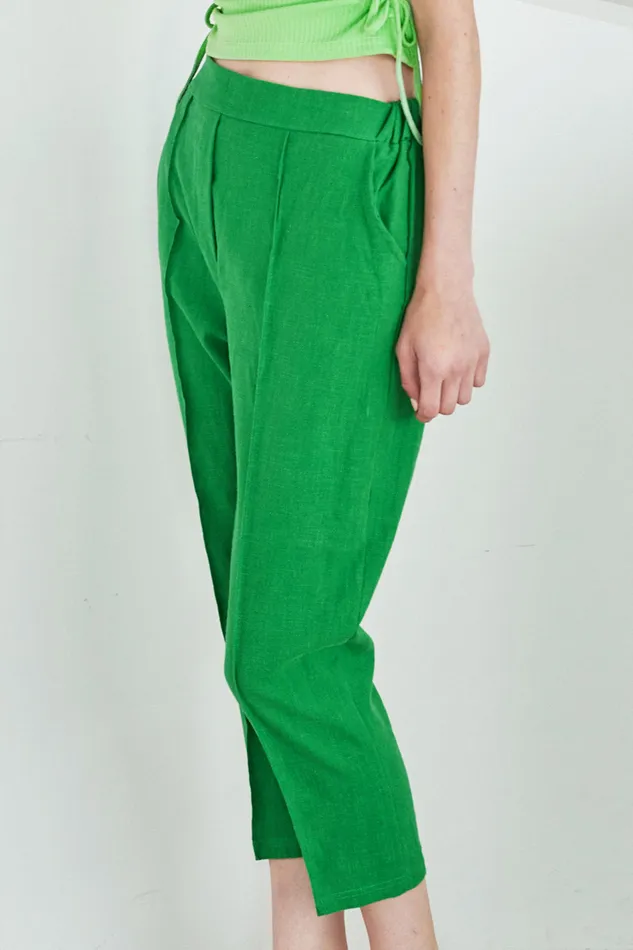 Storets Elinor Linen StraightLeg Pants Women Trousers
