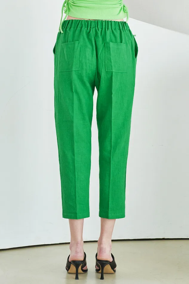 Storets Elinor Linen StraightLeg Pants Women Trousers