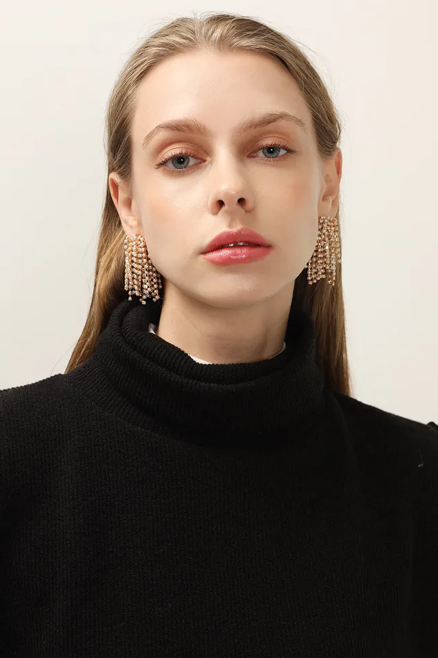 Storets Faux Pearl Stamens Earrings Women Jewelry